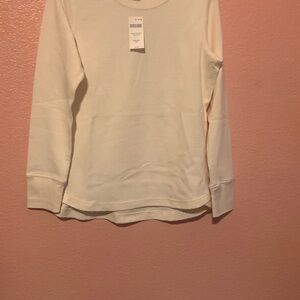 Duluth Trading Co Cream Long Sleeve Thermal